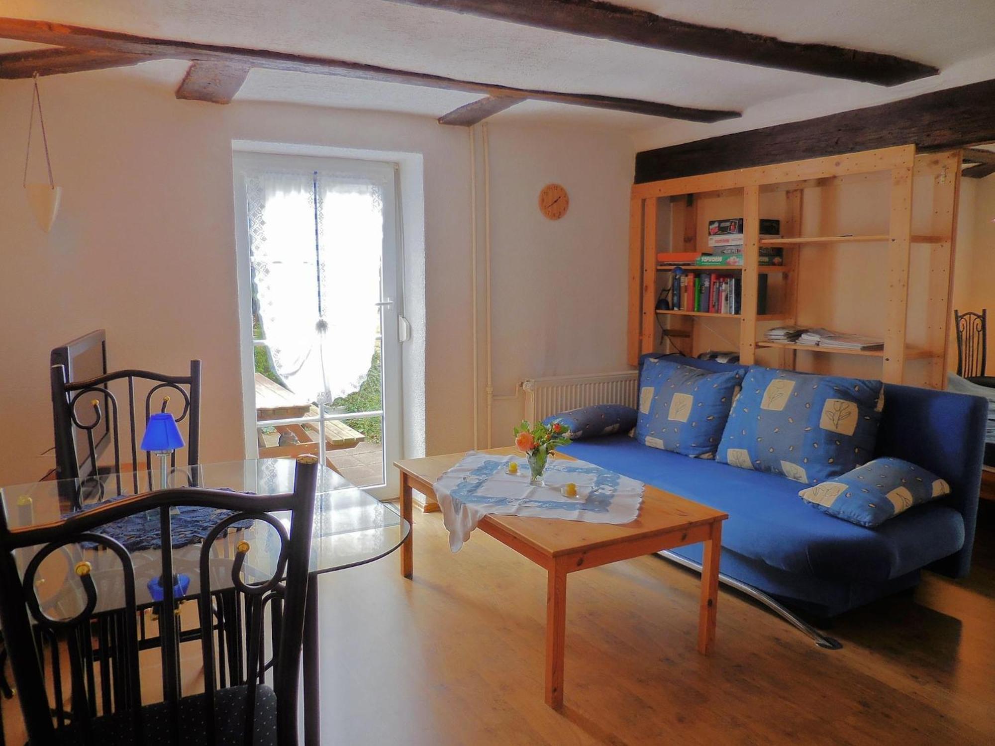 Small Apartment In Hesse With Terrace And Garden Frielendorf Kültér fotó
